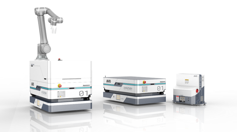 玩彩网·數位開發的自主式移動機器人（AMR250M），搭配全向輪並結合AI演算法、2D LiDAR、3D攝影機等技術，協助客戶實現產線全自動化